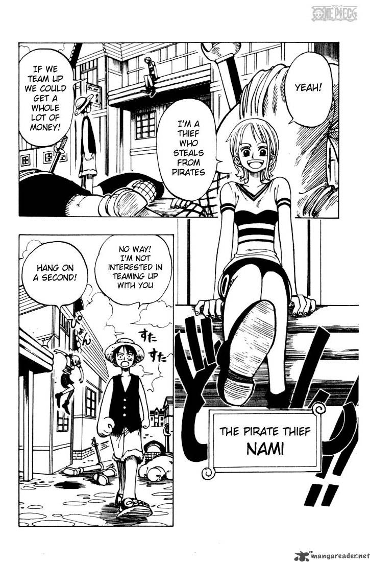 One Piece Chapter 9 page 8 - Chapter 9: Devilish Woman