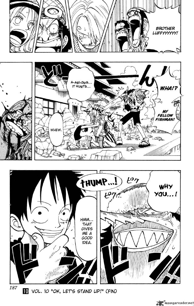 One Piece manga, chapter 90, page 20 of 26