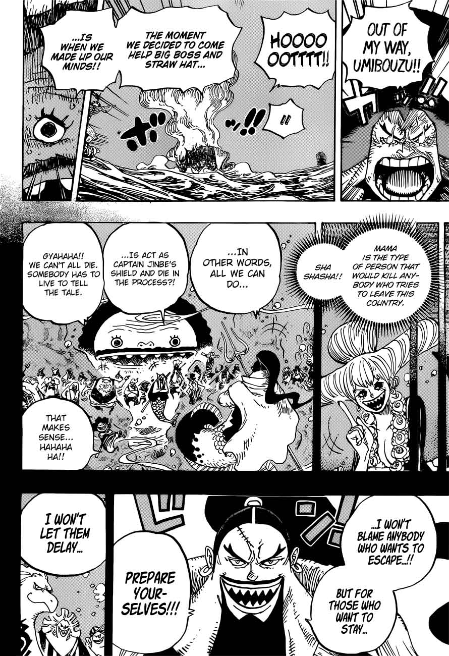 One Piece Chapter 901 page 8 - Chapter 901: Even If You Die, Don't Die!!!
