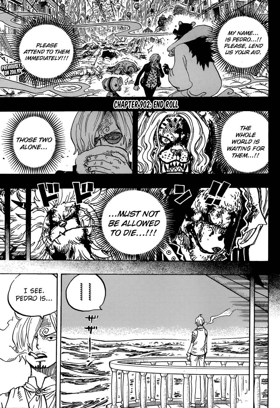One Piece Chapter 902 page 3 - Chapter 902: End Roll