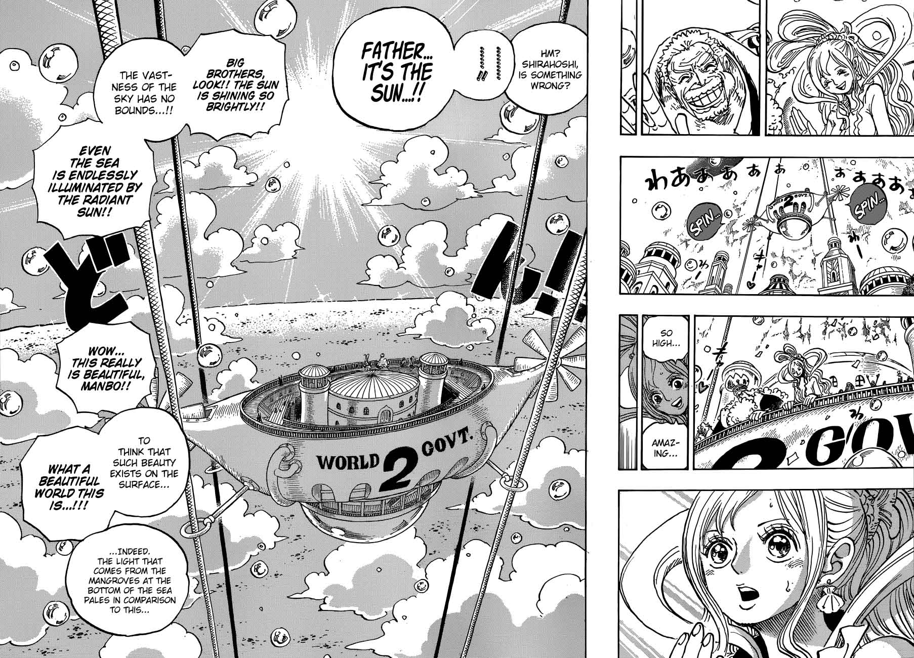 One Piece Chapter 905 page 11 - Chapter 905: A Beautiful World