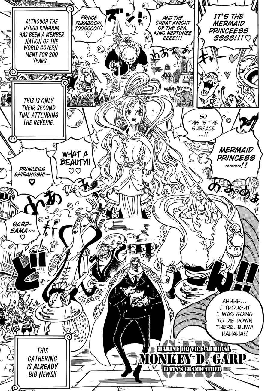 One Piece Chapter 905 page 6 - Chapter 905: A Beautiful World