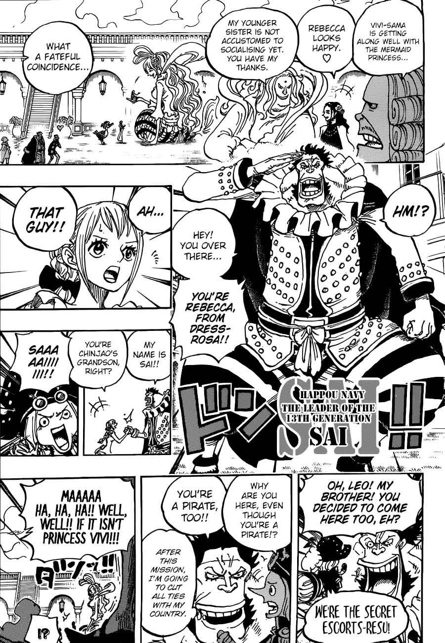 One Piece manga, chapter 906, page 12 of 20