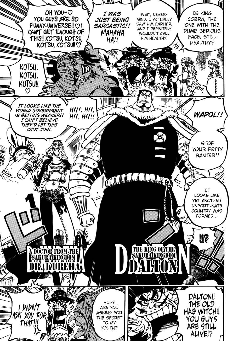 One Piece manga, chapter 906, page 14 of 20