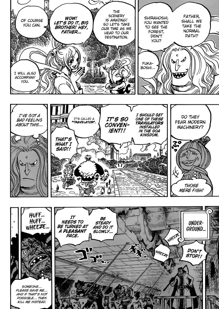 One Piece manga, chapter 906, page 5 of 20