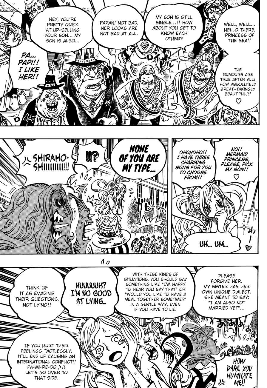 One Piece manga, chapter 906, page 8 of 20