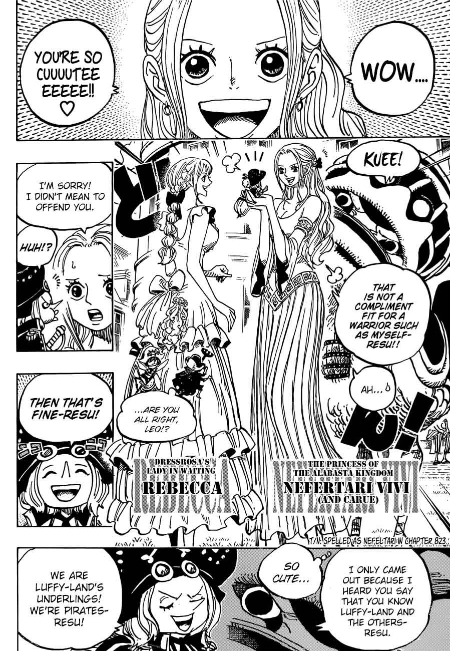 One Piece manga, chapter 906, page 9 of 20