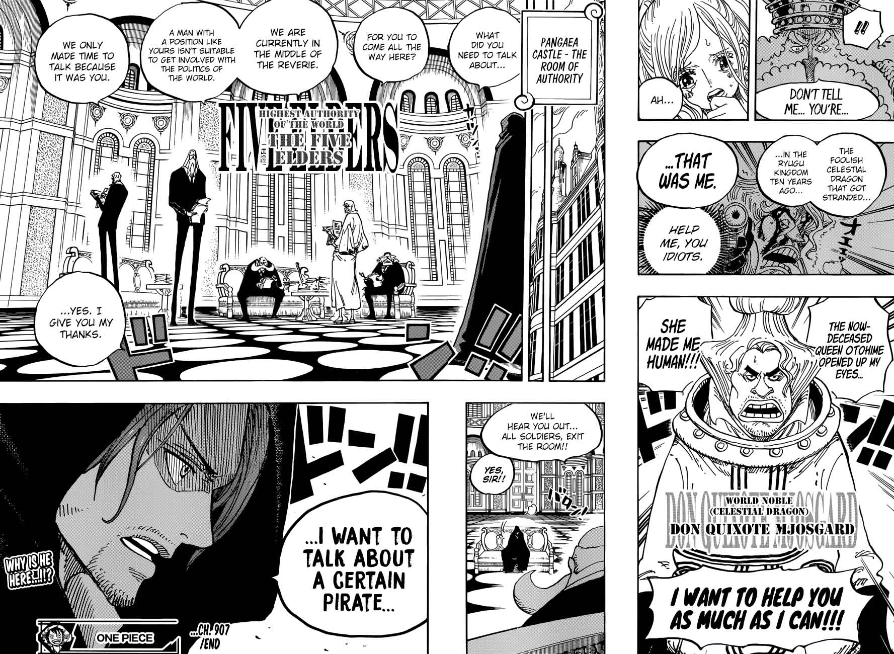 One Piece Chapter 907 page 15 - Chapter 907: The Empty Throne