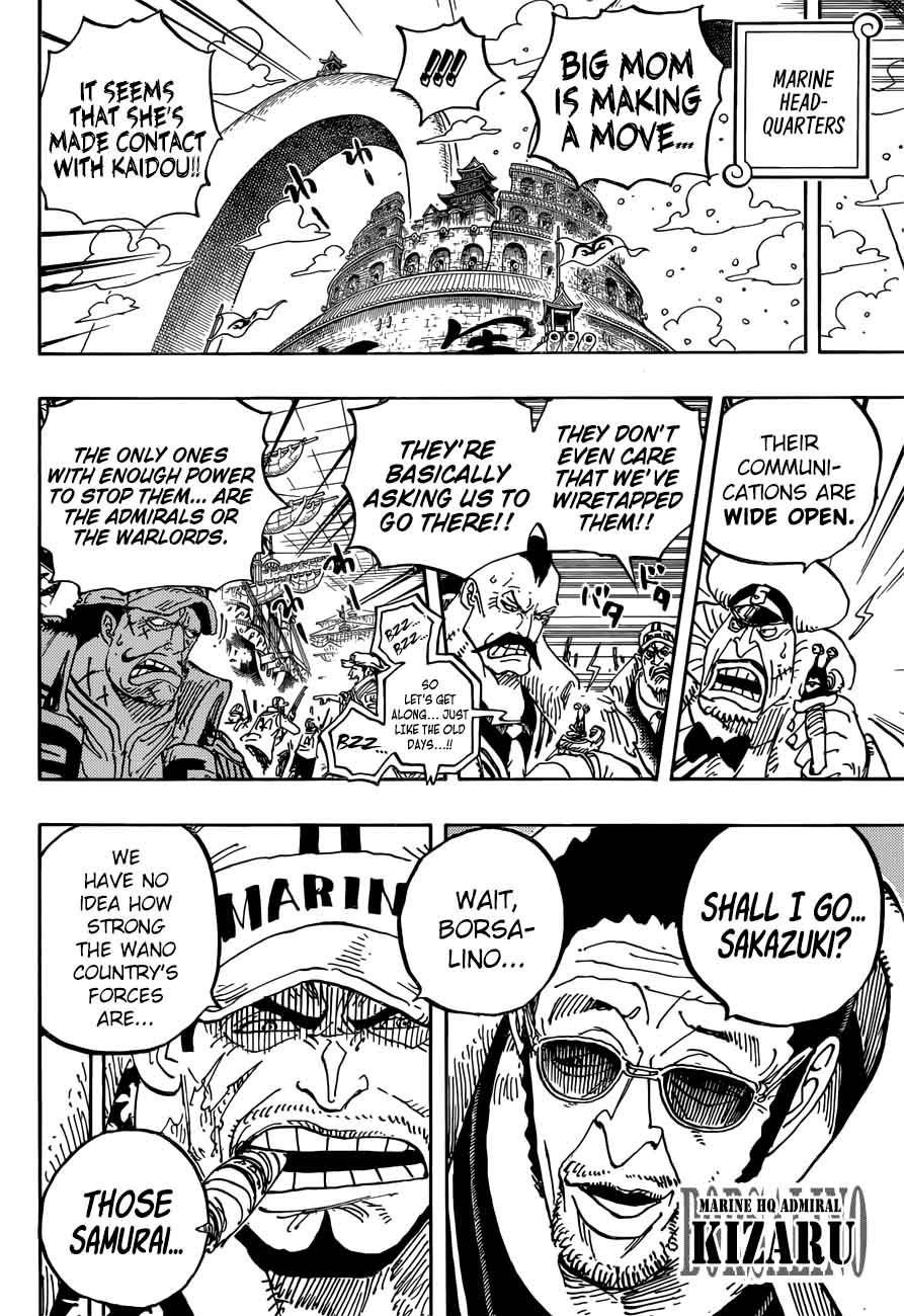 One Piece Chapter 907 page 4 - Chapter 907: The Empty Throne