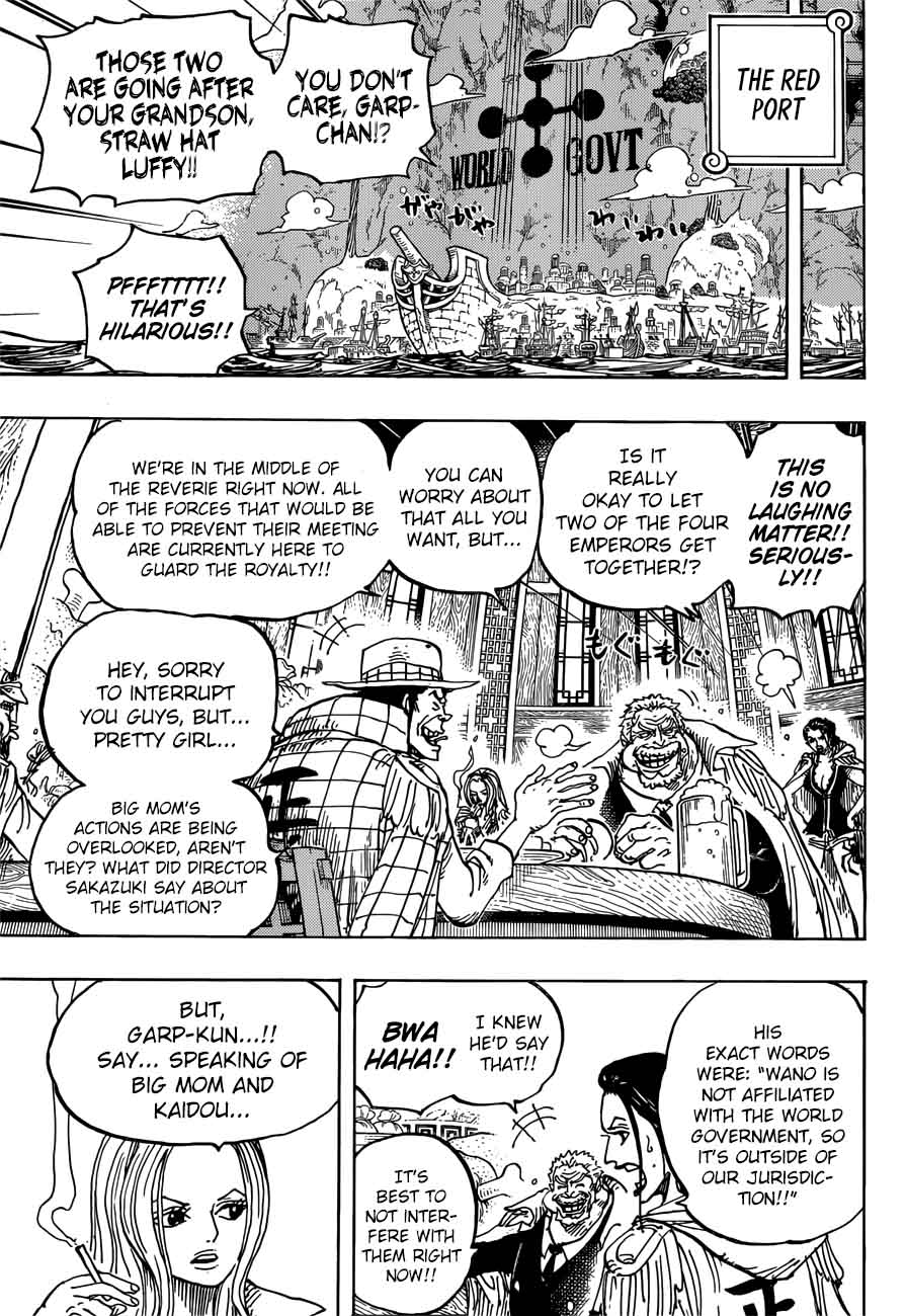 One Piece Chapter 907 page 5 - Chapter 907: The Empty Throne