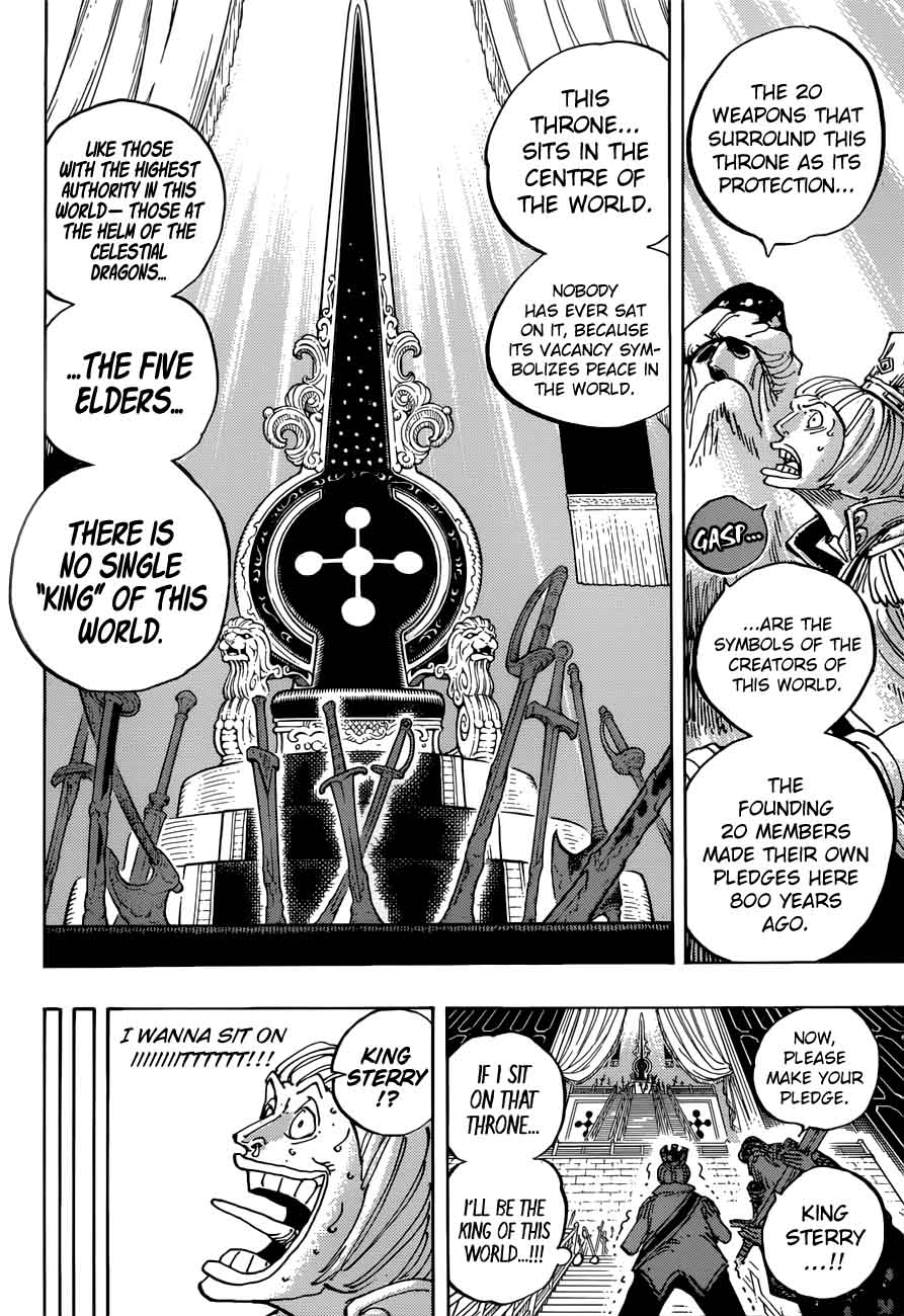 One Piece Chapter 907 page 8 - Chapter 907: The Empty Throne