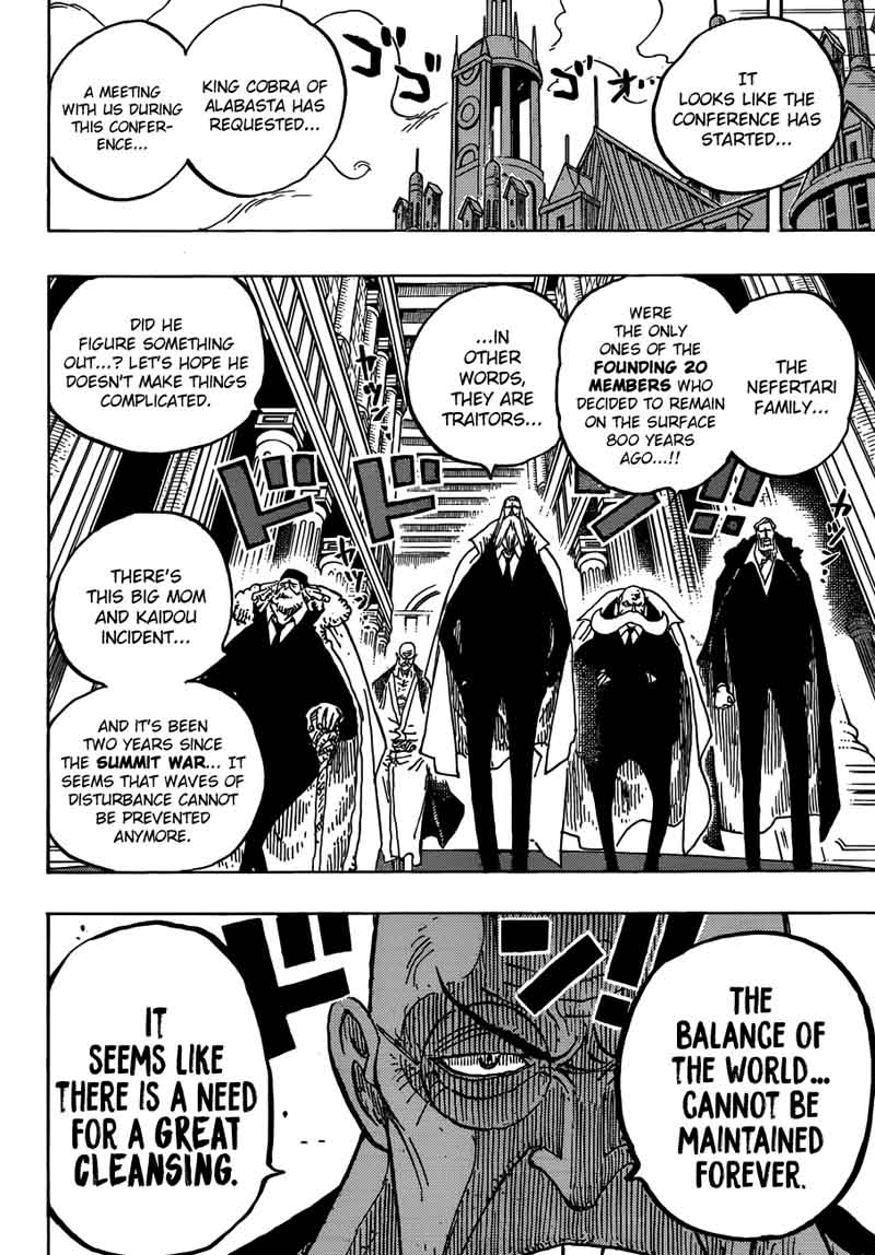 One Piece Chapter 908 page 12 - Chapter 908: The Levely Begins