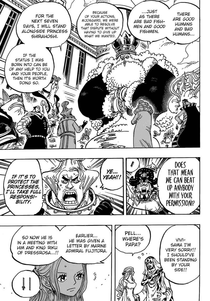 One Piece Chapter 908 page 3 - Chapter 908: The Levely Begins