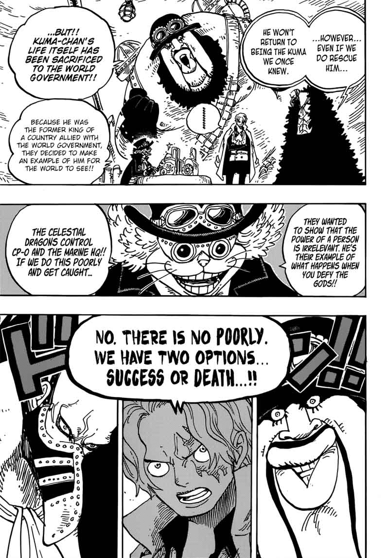 One Piece Chapter 908 page 9 - Chapter 908: The Levely Begins