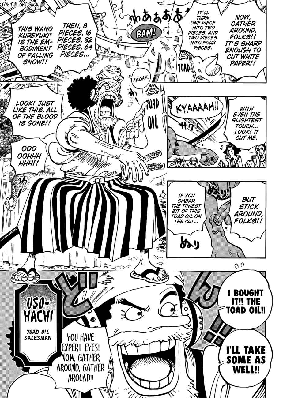 One Piece Chapter 909 page 10 - Chapter 909: Seppuku