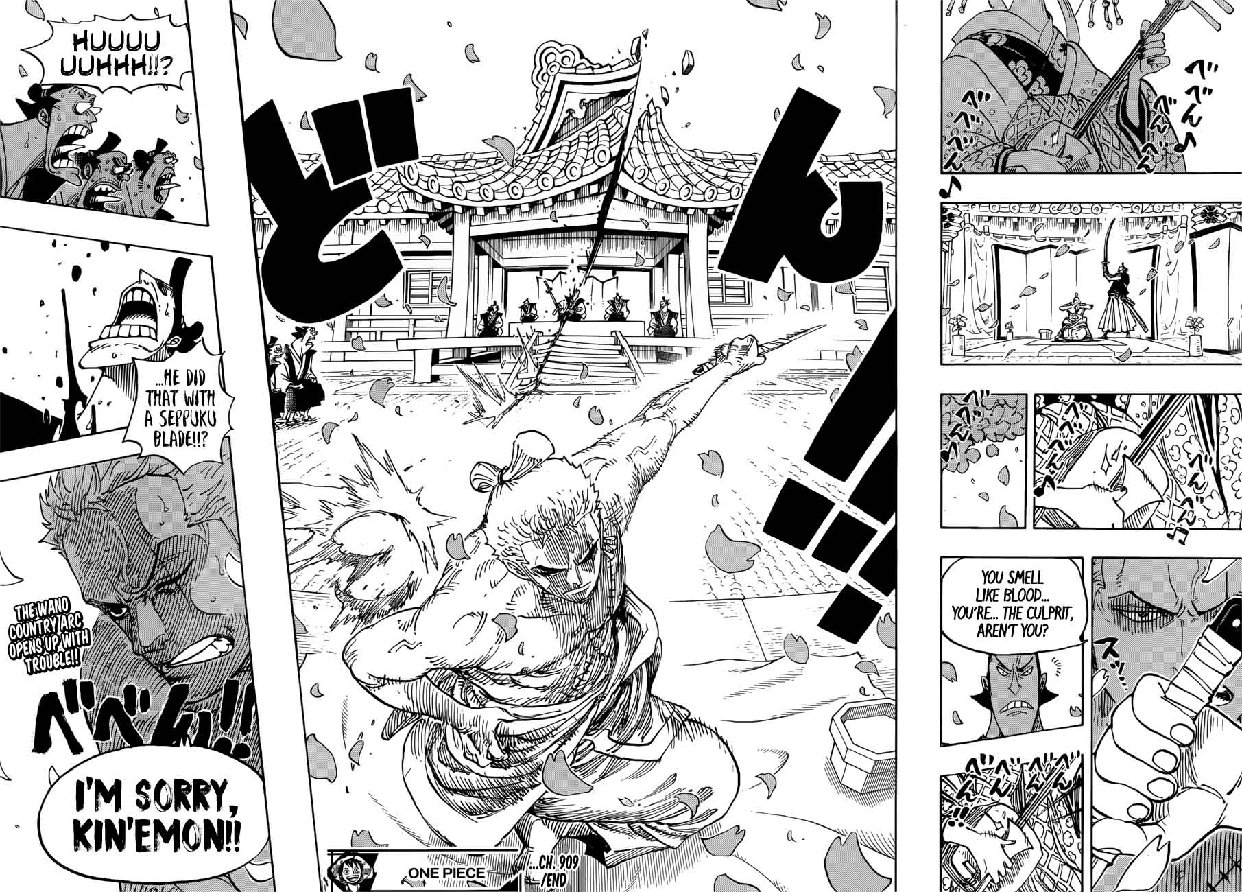 One Piece Chapter 909 page 15 - Chapter 909: Seppuku