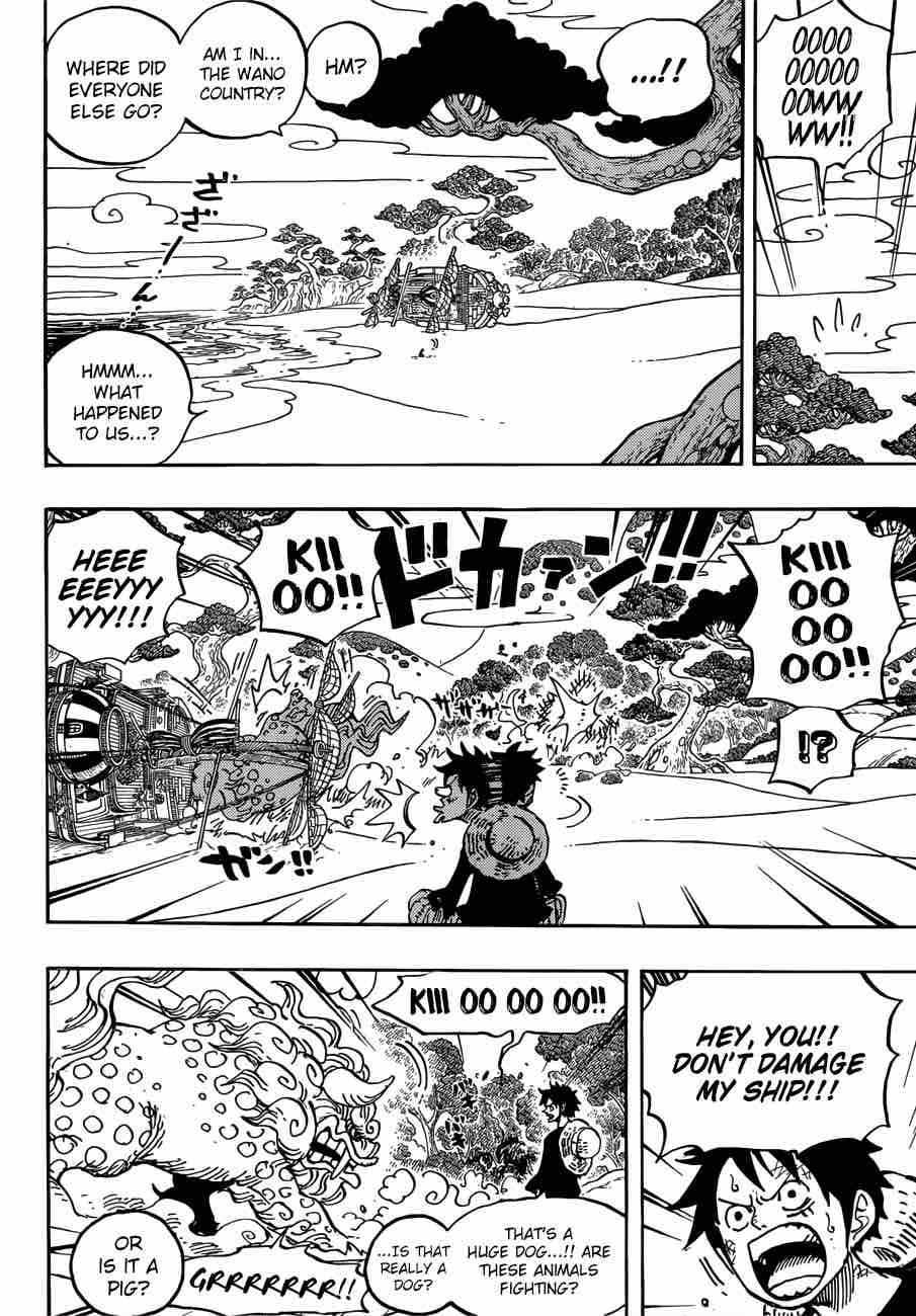 One Piece Chapter 910 page 11 - Chapter 910: Onward to Wano Country