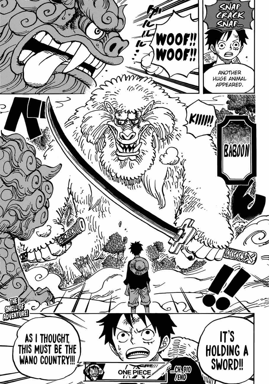 One Piece Chapter 910 page 12 - Chapter 910: Onward to Wano Country