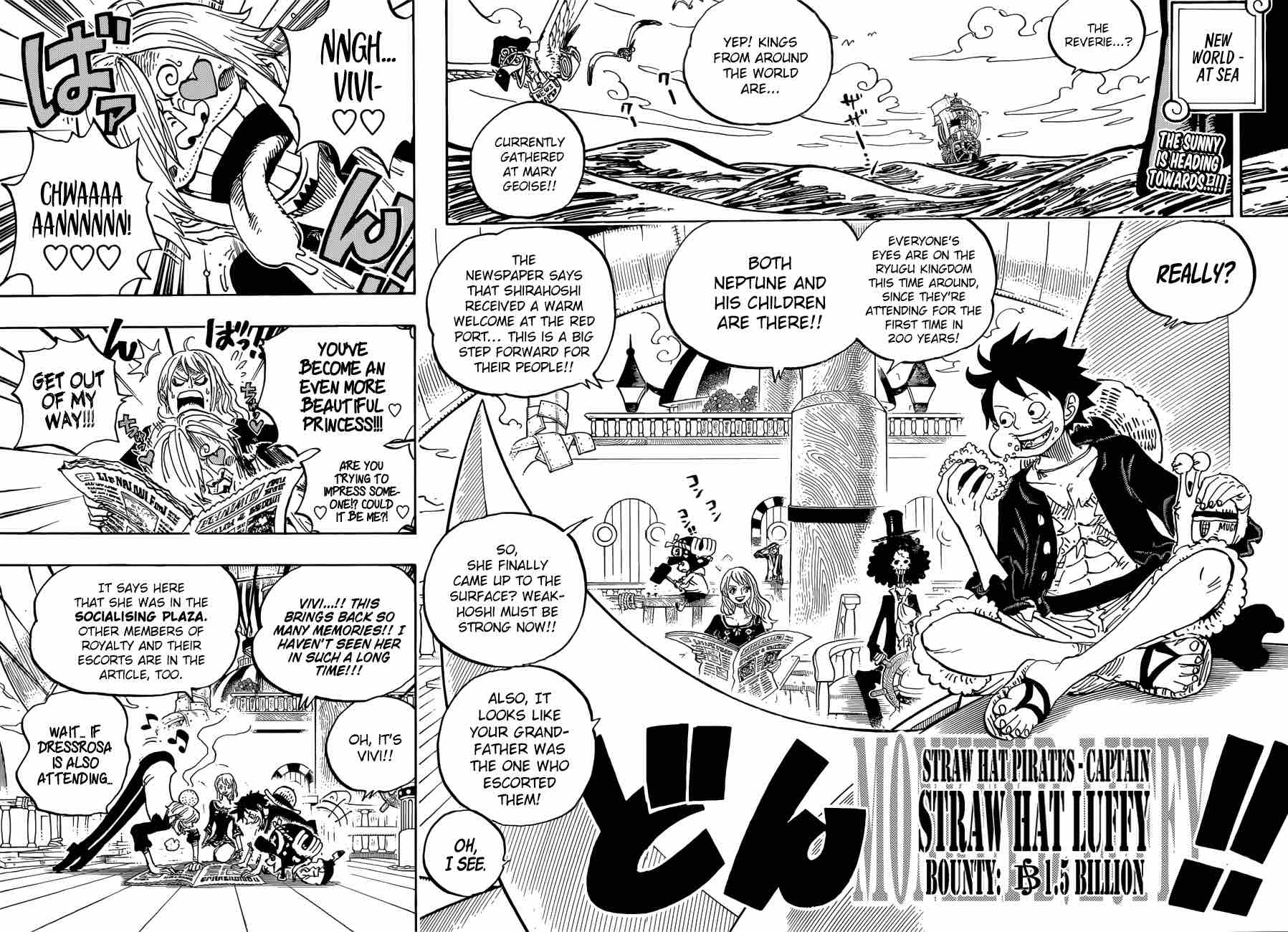 One Piece Chapter 910 page 2 - Chapter 910: Onward to Wano Country