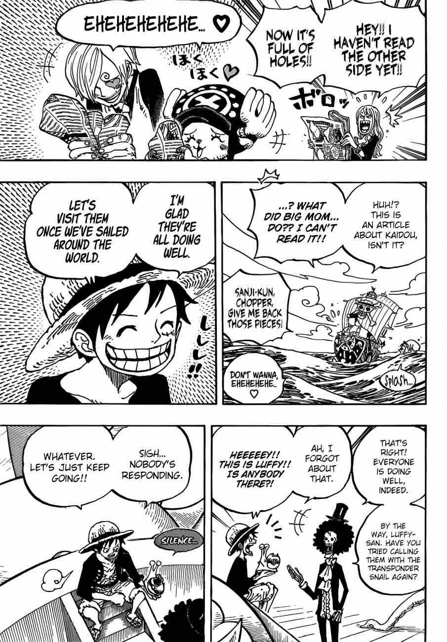 One Piece Chapter 910 page 4 - Chapter 910: Onward to Wano Country