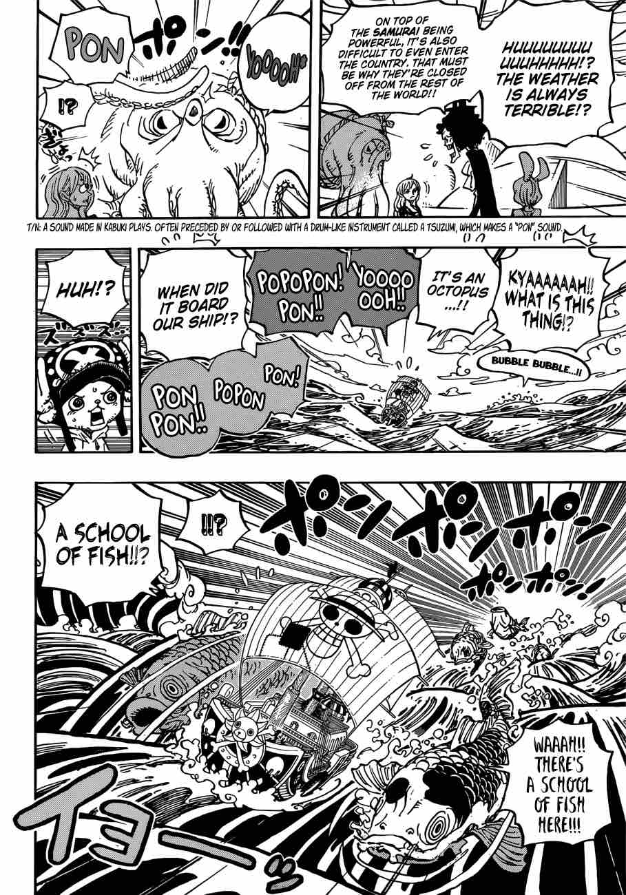 One Piece Chapter 910 page 6 - Chapter 910: Onward to Wano Country