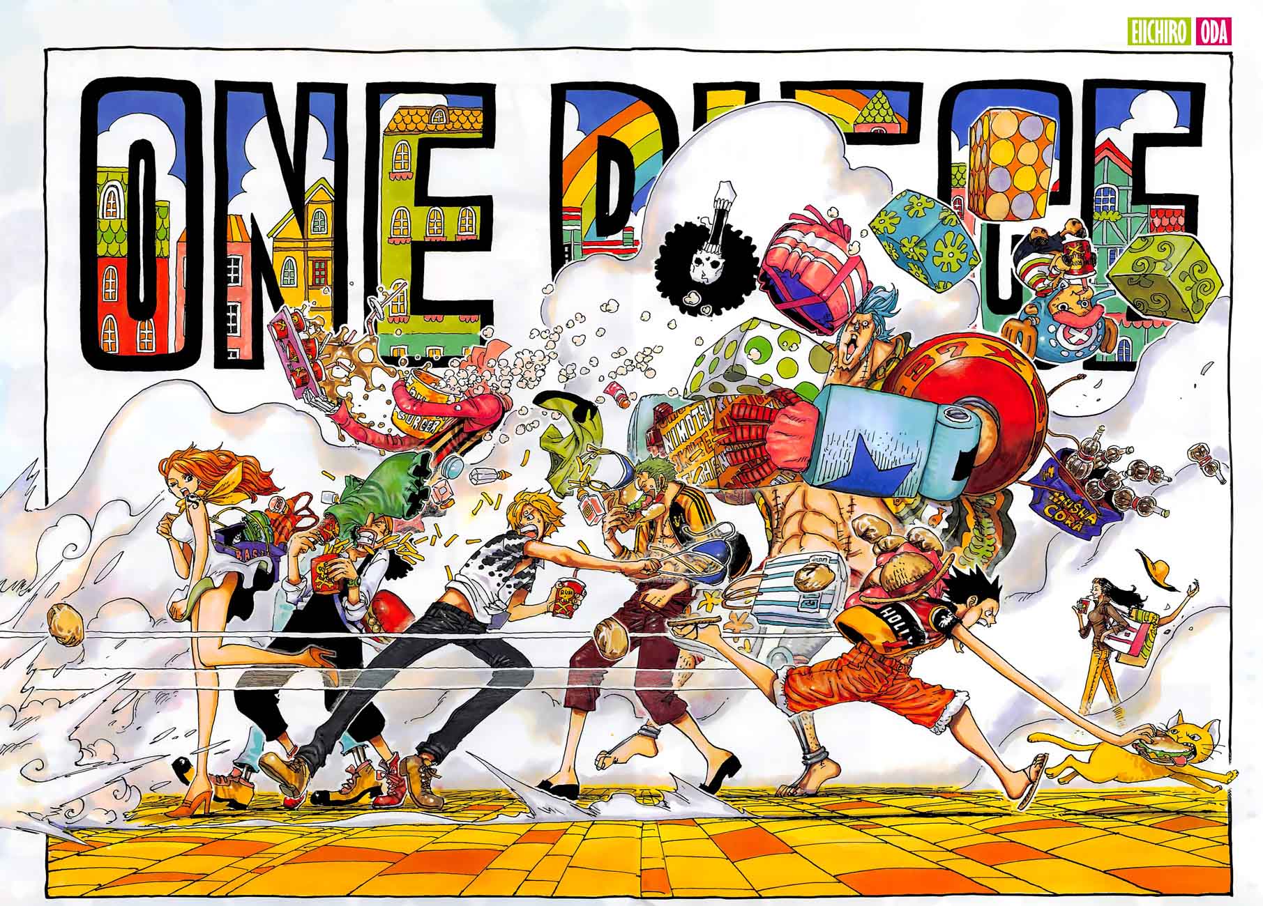 One Piece Chapter 911 page 1 - Chapter 911: Adventure in the Land of Samurai