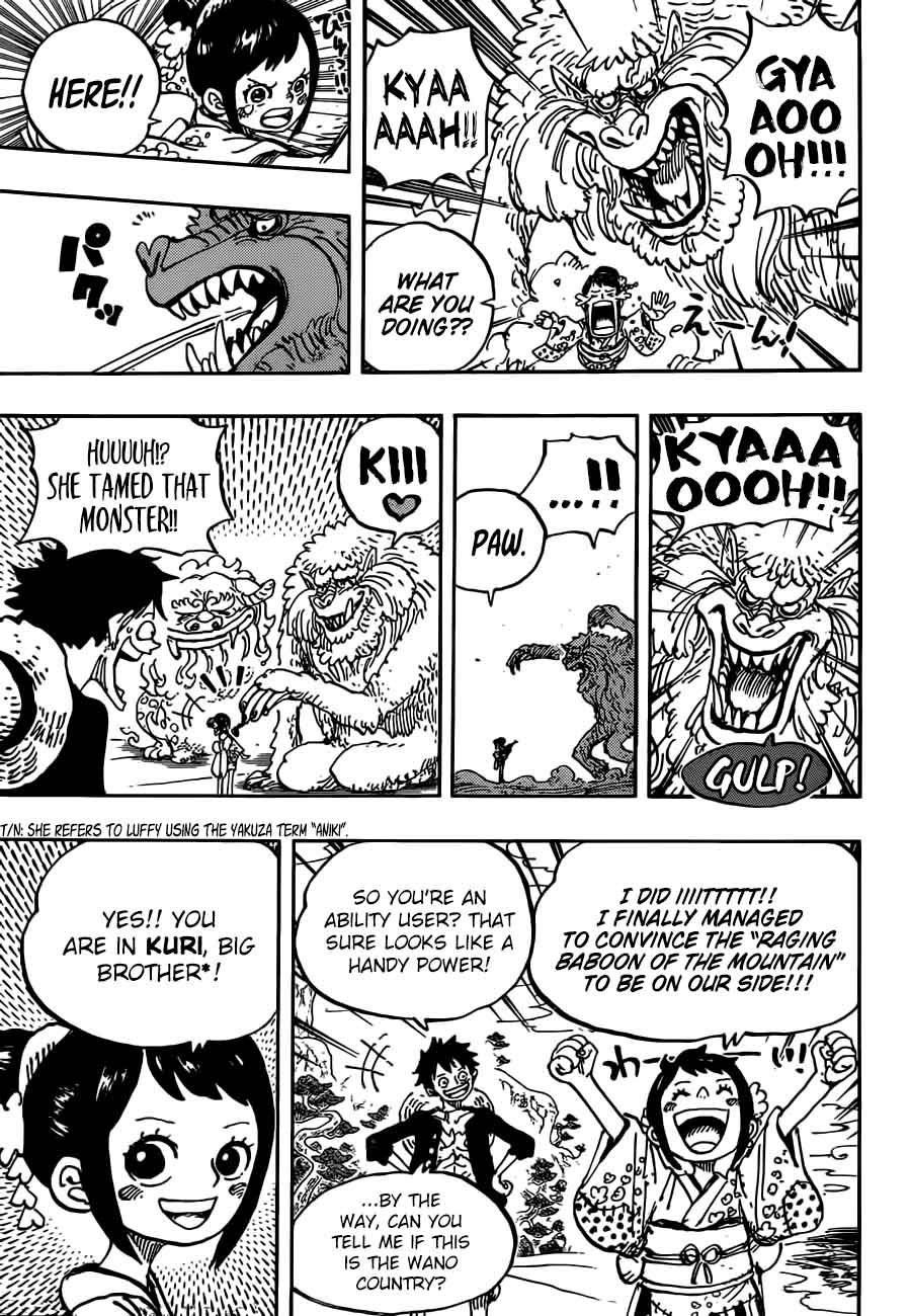 One Piece Chapter 911 page 10 - Chapter 911: Adventure in the Land of Samurai