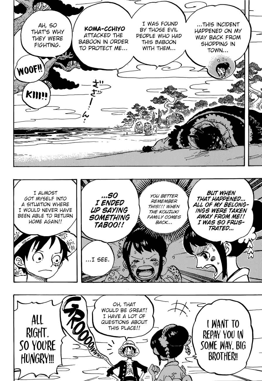 One Piece Chapter 911 page 11 - Chapter 911: Adventure in the Land of Samurai