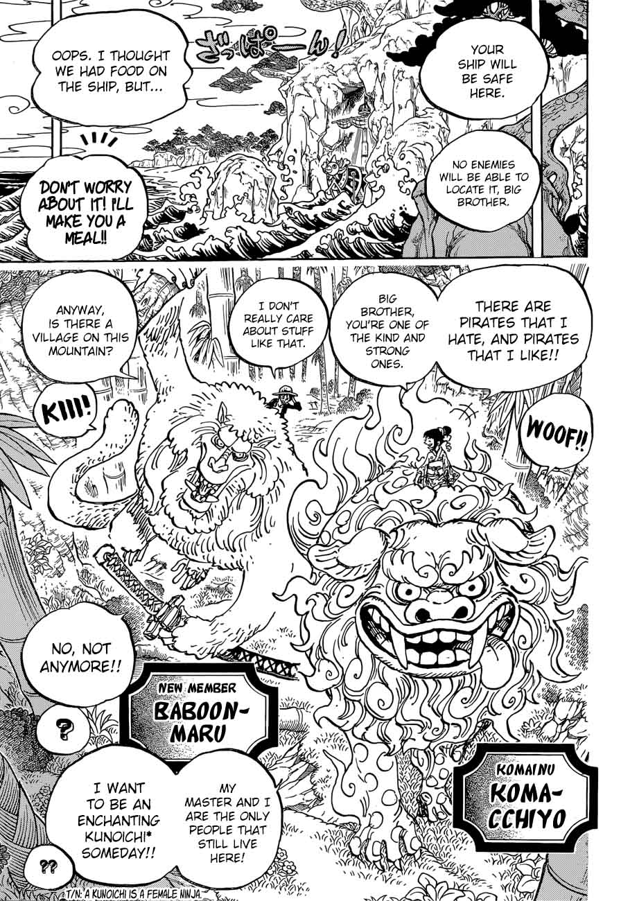 One Piece Chapter 911 page 12 - Chapter 911: Adventure in the Land of Samurai