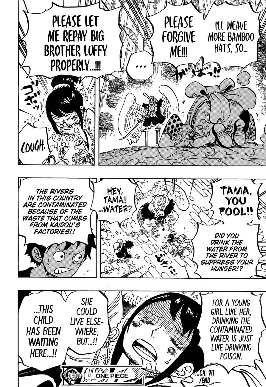 One Piece Chapter 911 page 16 - Chapter 911: Adventure in the Land of Samurai