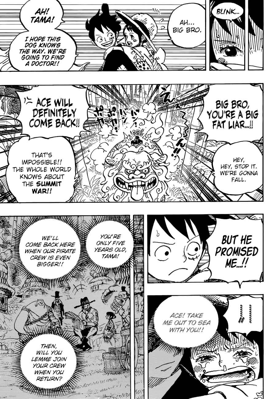 One Piece Chapter 912 page 10 - Chapter 912: Amigasa Village