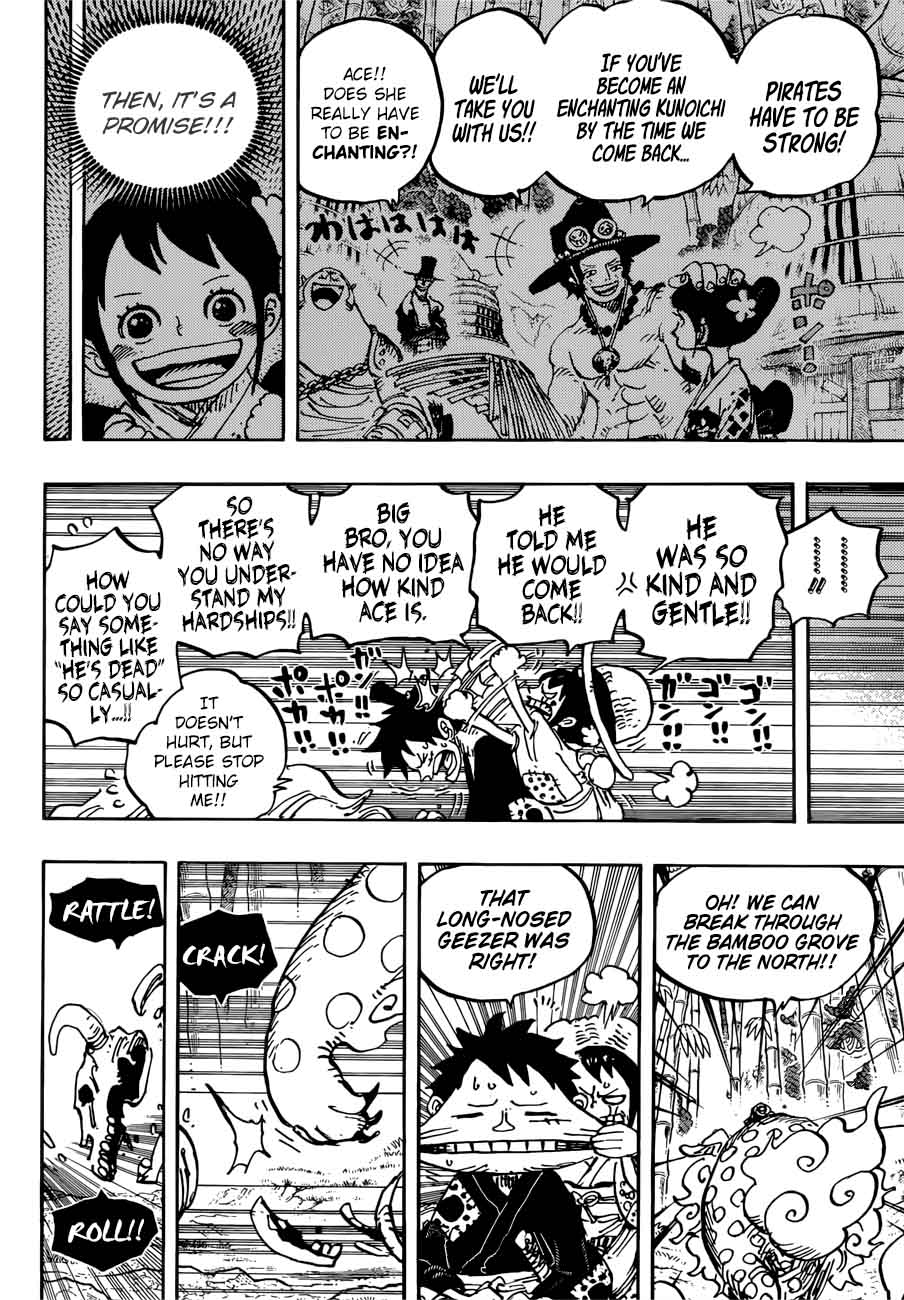 One Piece Chapter 912 page 11 - Chapter 912: Amigasa Village