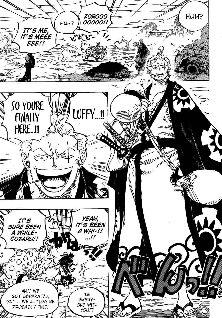 One Piece Chapter 912 page 16 - Chapter 912: Amigasa Village