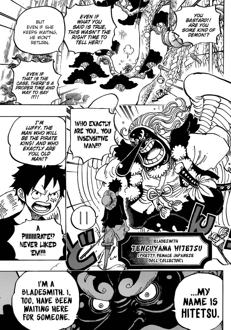 One Piece Chapter 912 page 4 - Chapter 912: Amigasa Village