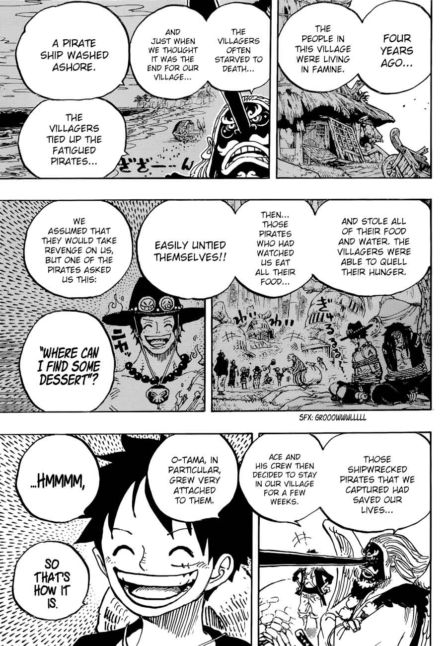 One Piece Chapter 912 page 6 - Chapter 912: Amigasa Village