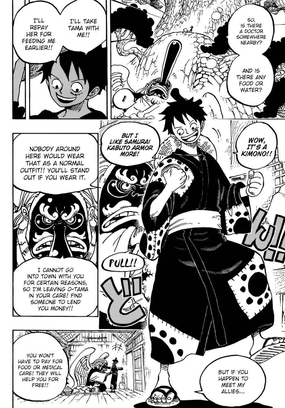 One Piece Chapter 912 page 7 - Chapter 912: Amigasa Village
