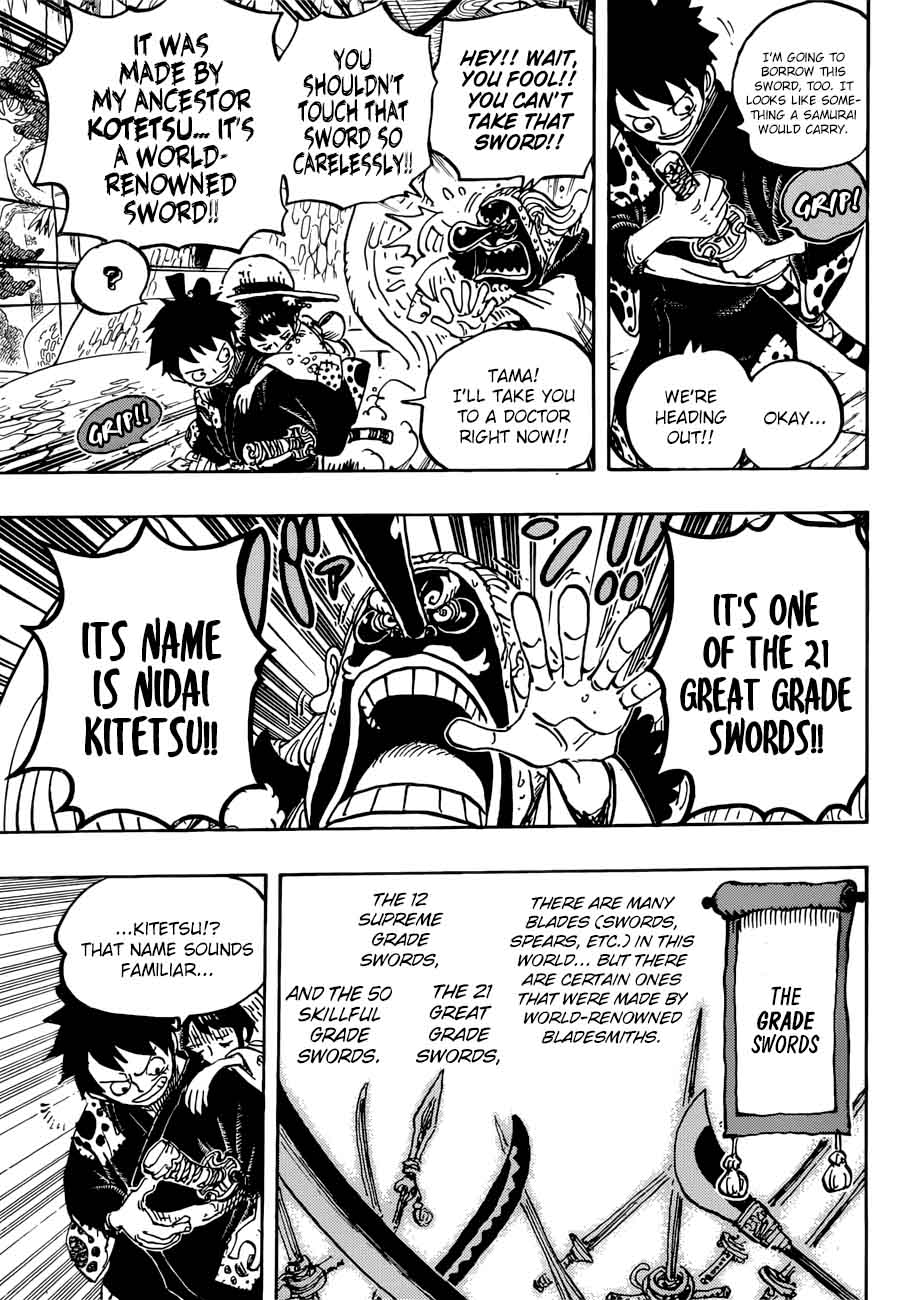 One Piece Chapter 912 page 8 - Chapter 912: Amigasa Village