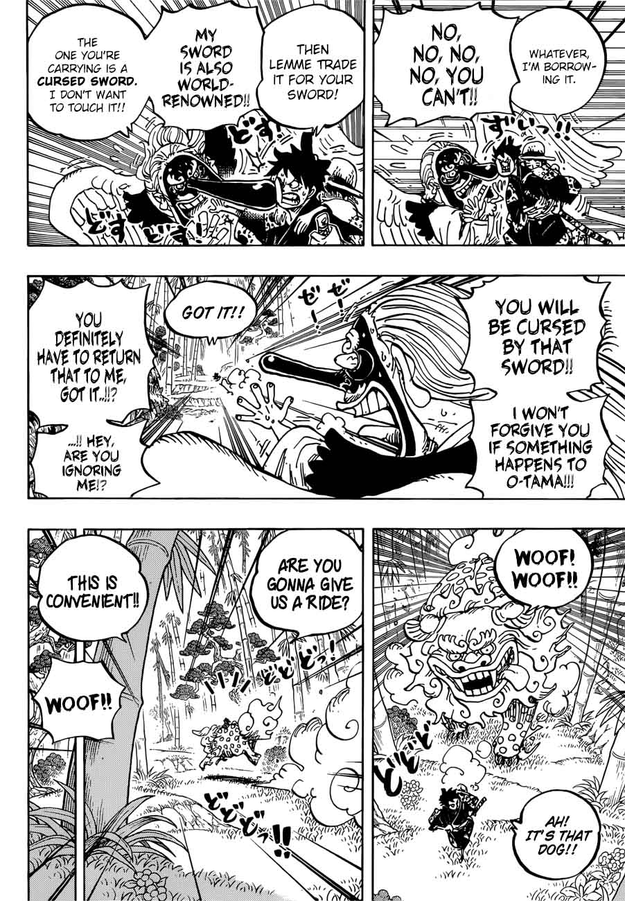 One Piece Chapter 912 page 9 - Chapter 912: Amigasa Village