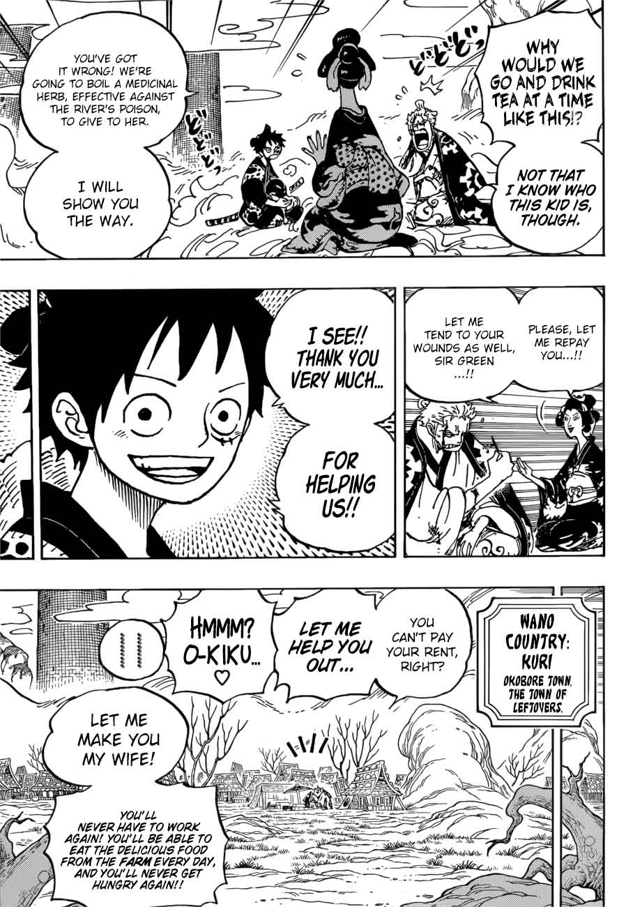 One Piece Chapter 913 page 12 - Chapter 913: Tsuru Returns the Favor