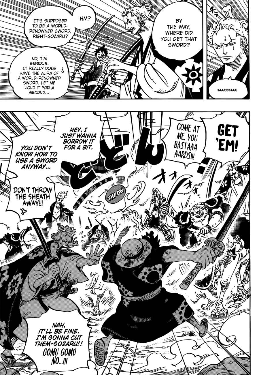 One Piece Chapter 913 page 3 - Chapter 913: Tsuru Returns the Favor
