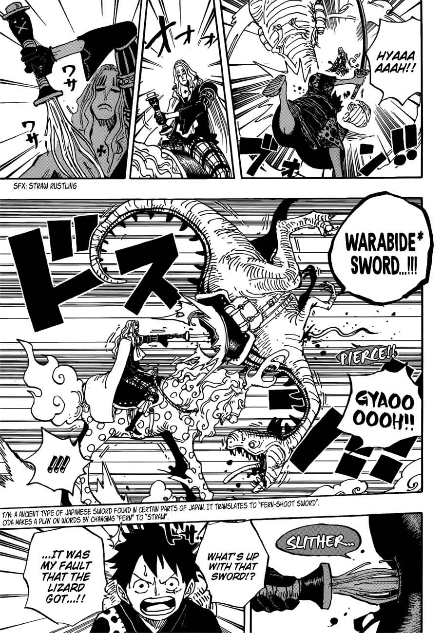 One Piece Chapter 913 page 5 - Chapter 913: Tsuru Returns the Favor