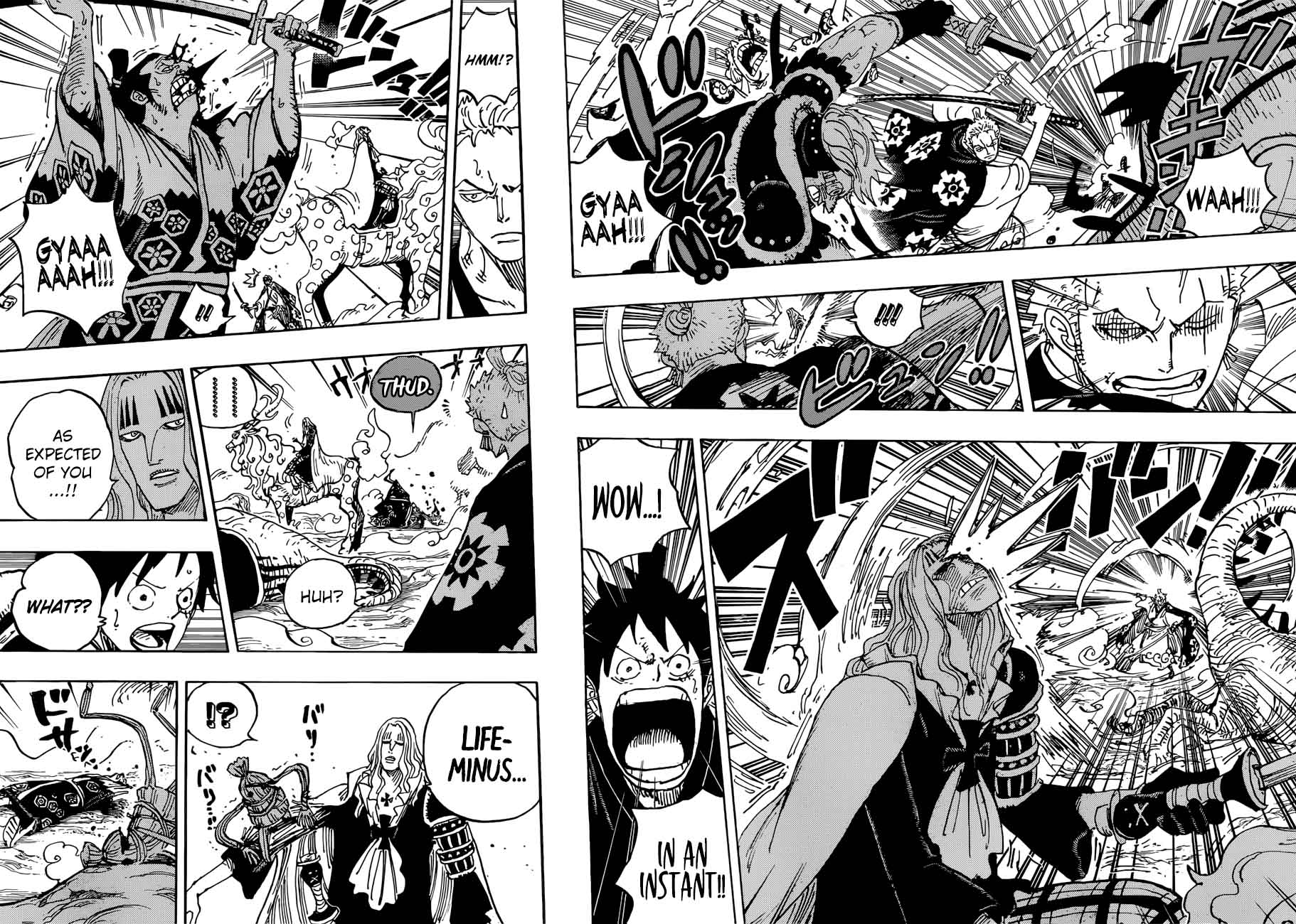 One Piece Chapter 913 page 6 - Chapter 913: Tsuru Returns the Favor