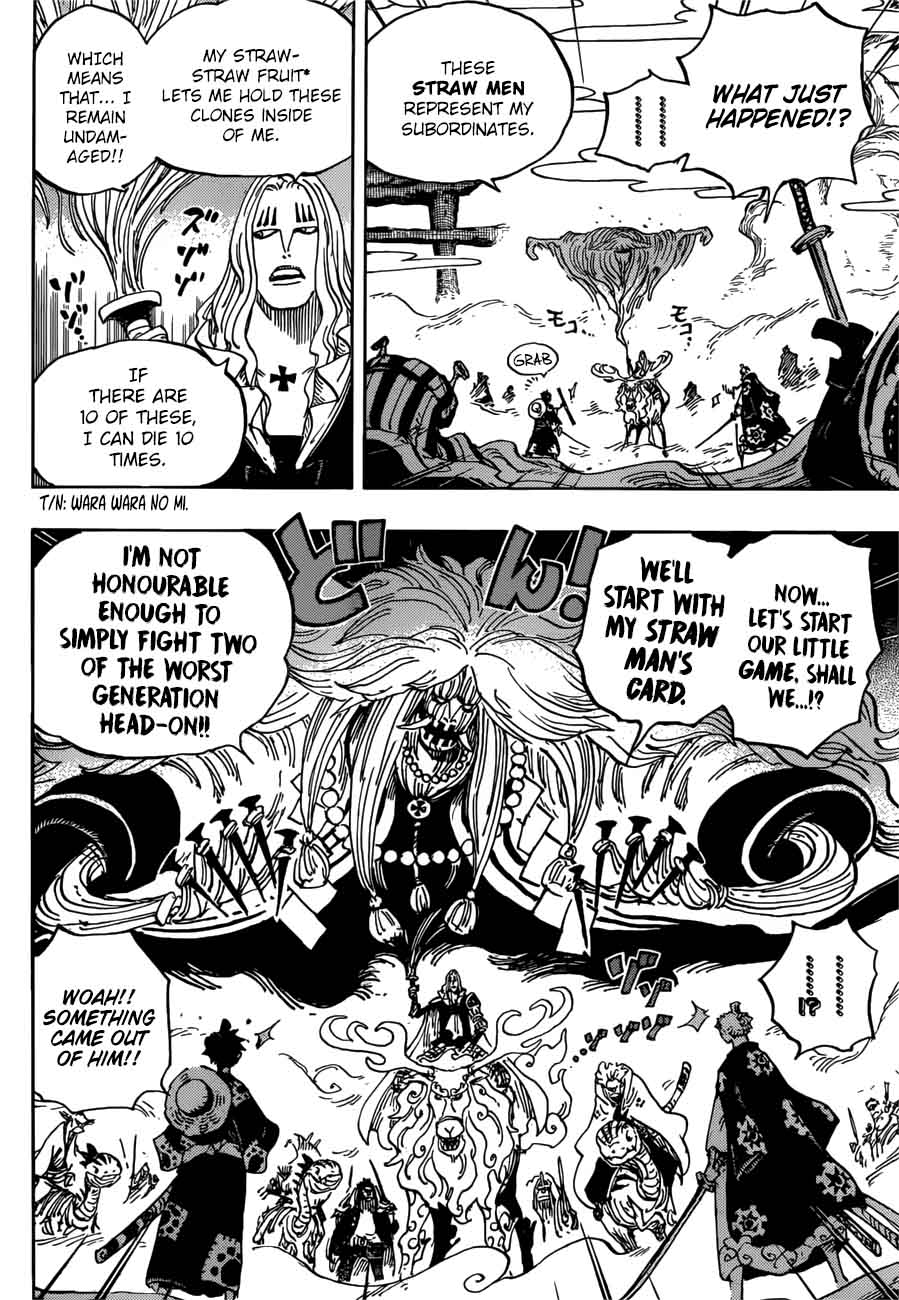 One Piece Chapter 913 page 7 - Chapter 913: Tsuru Returns the Favor