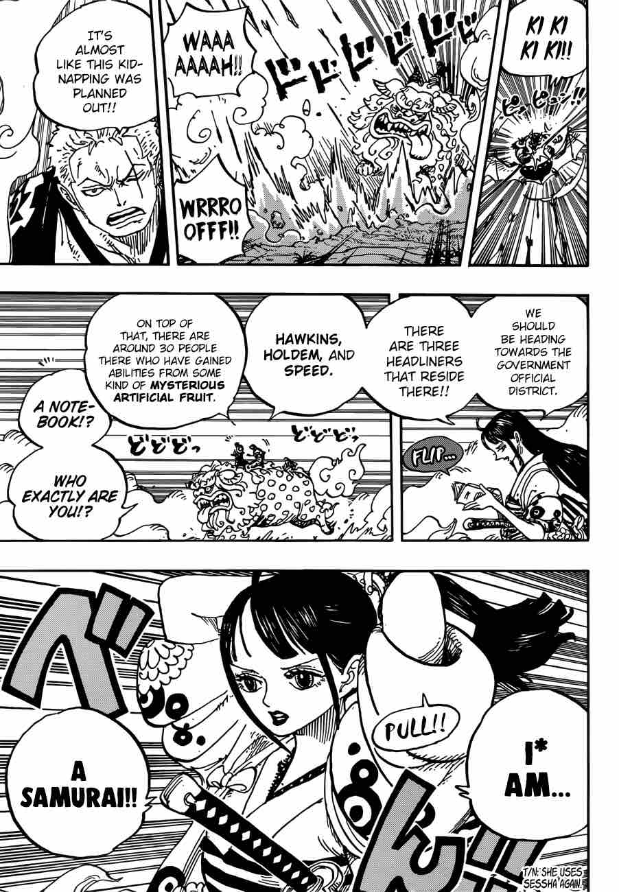 One Piece Chapter 914 page 15 - Chapter 914: Okobore Town