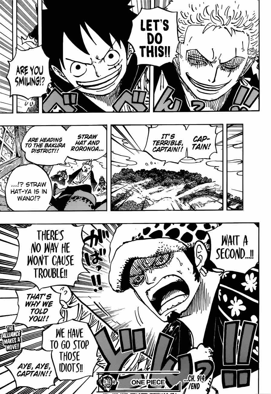 One Piece Chapter 914 page 17 - Chapter 914: Okobore Town