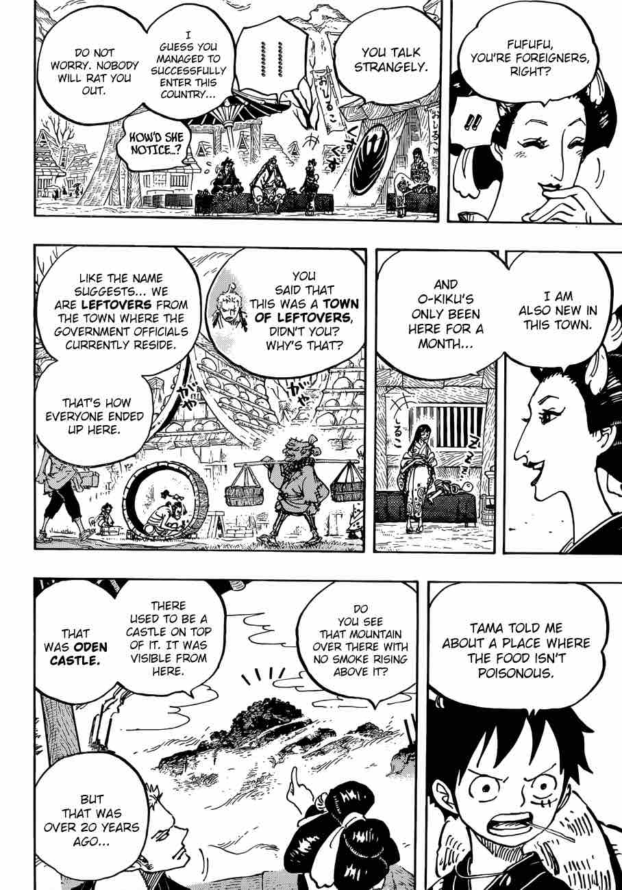 One Piece Chapter 914 page 8 - Chapter 914: Okobore Town