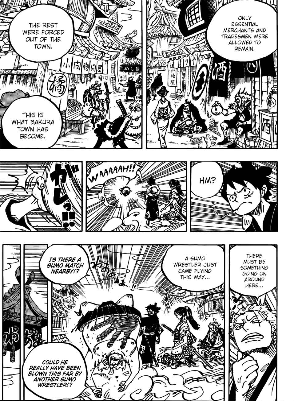 One Piece Chapter 915 page 10 - Chapter 915: Bakura Town