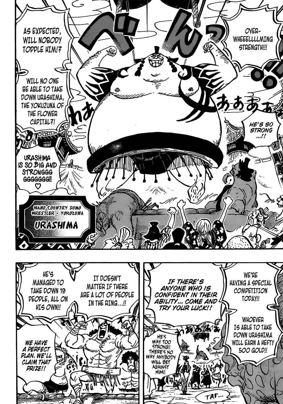 One Piece Chapter 915 page 11 - Chapter 915: Bakura Town