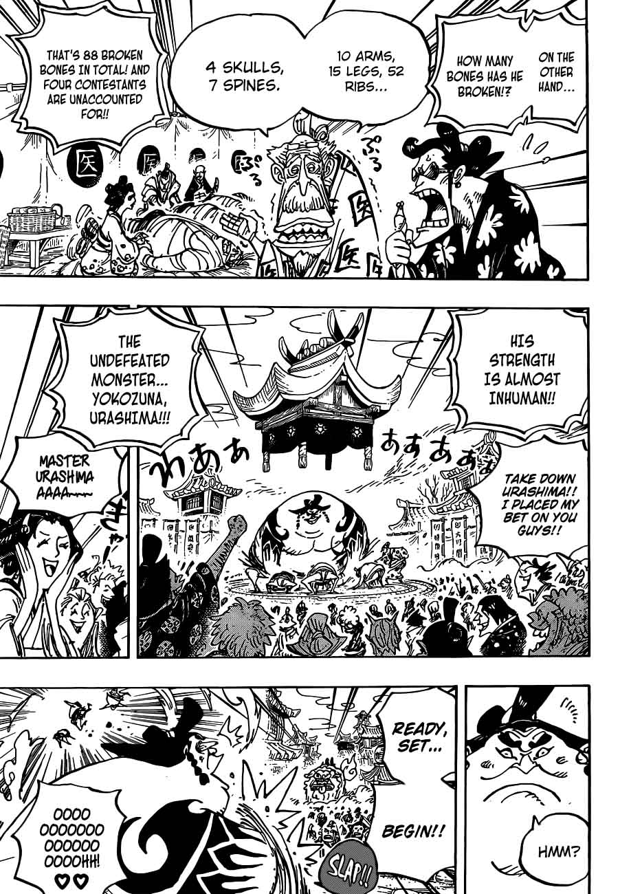 One Piece Chapter 915 page 12 - Chapter 915: Bakura Town