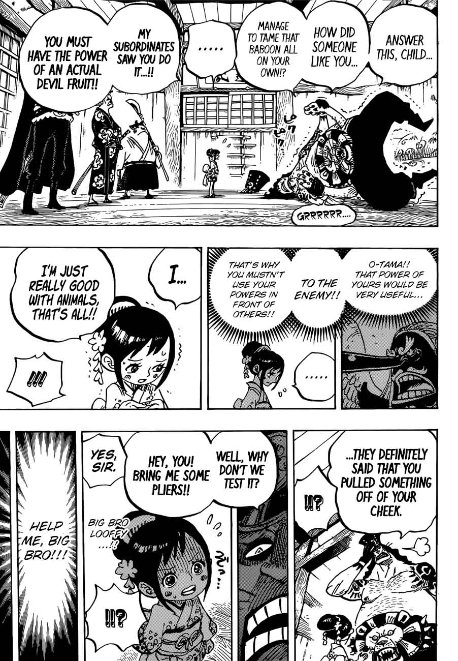 One Piece Chapter 915 page 7 - Chapter 915: Bakura Town